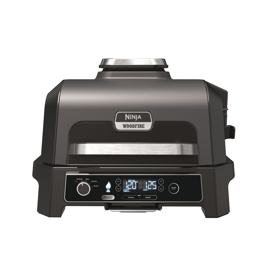 Ninja Woodfire Pro XL Electric BBQ Grill & Smoker OG850UK – Free BBQ Cover