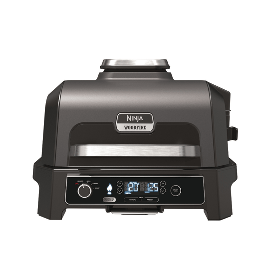 Ninja Woodfire Pro XL Electric BBQ Grill & Smoker OG850UK – Free BBQ Cover