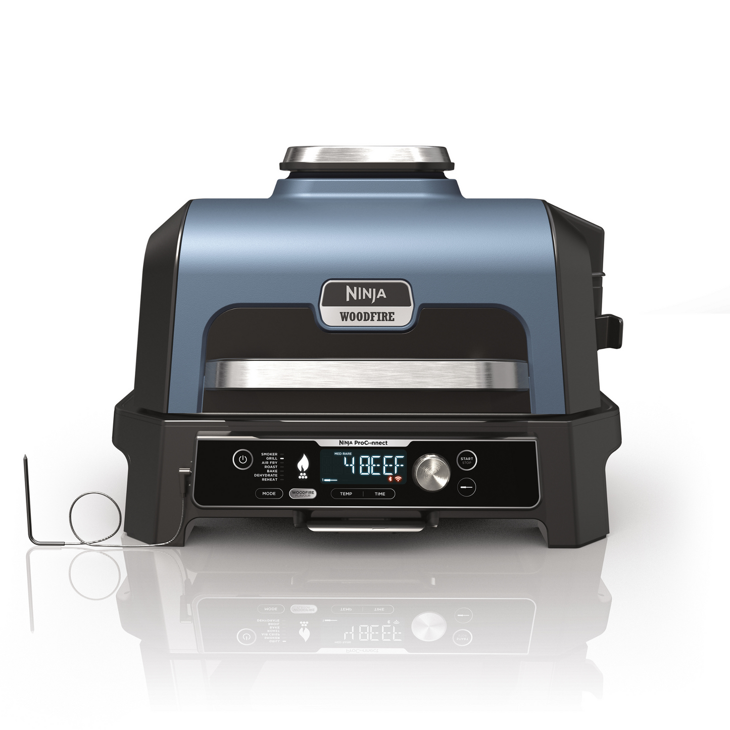 Ninja Woodfire Pro Connect XL Electric BBQ Grill & Smoker OG901UK