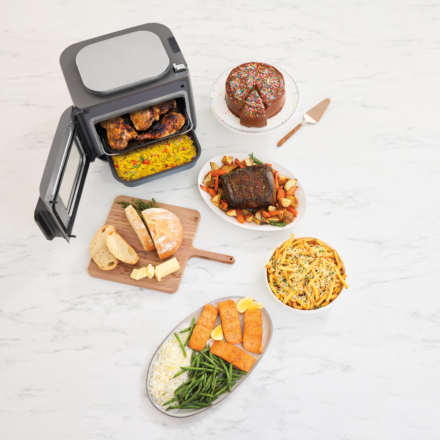 Ninja Combi 12-in-1 Multi-Cooker, Oven & Air Fryer SFP700UK