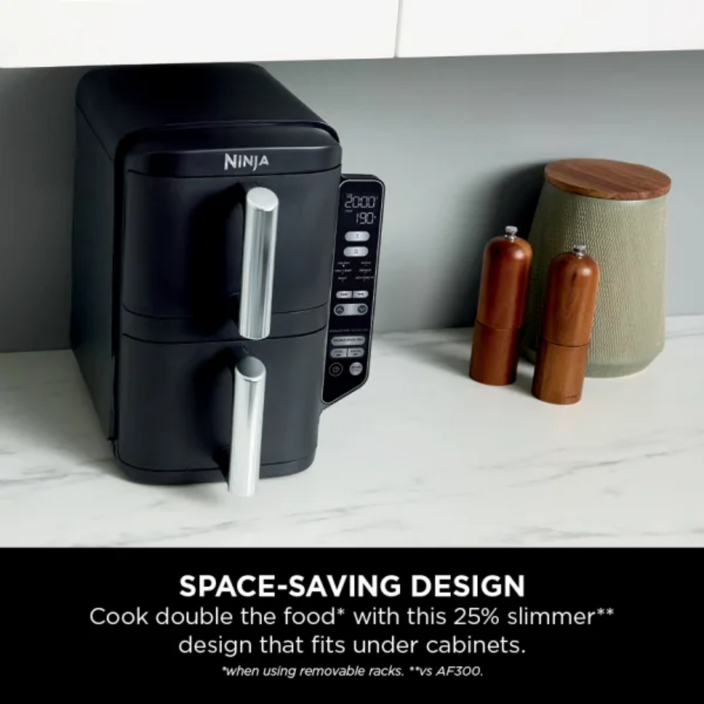 Ninja Double Stack 2-Drawer Air Fryer 7.6L – SL300UK