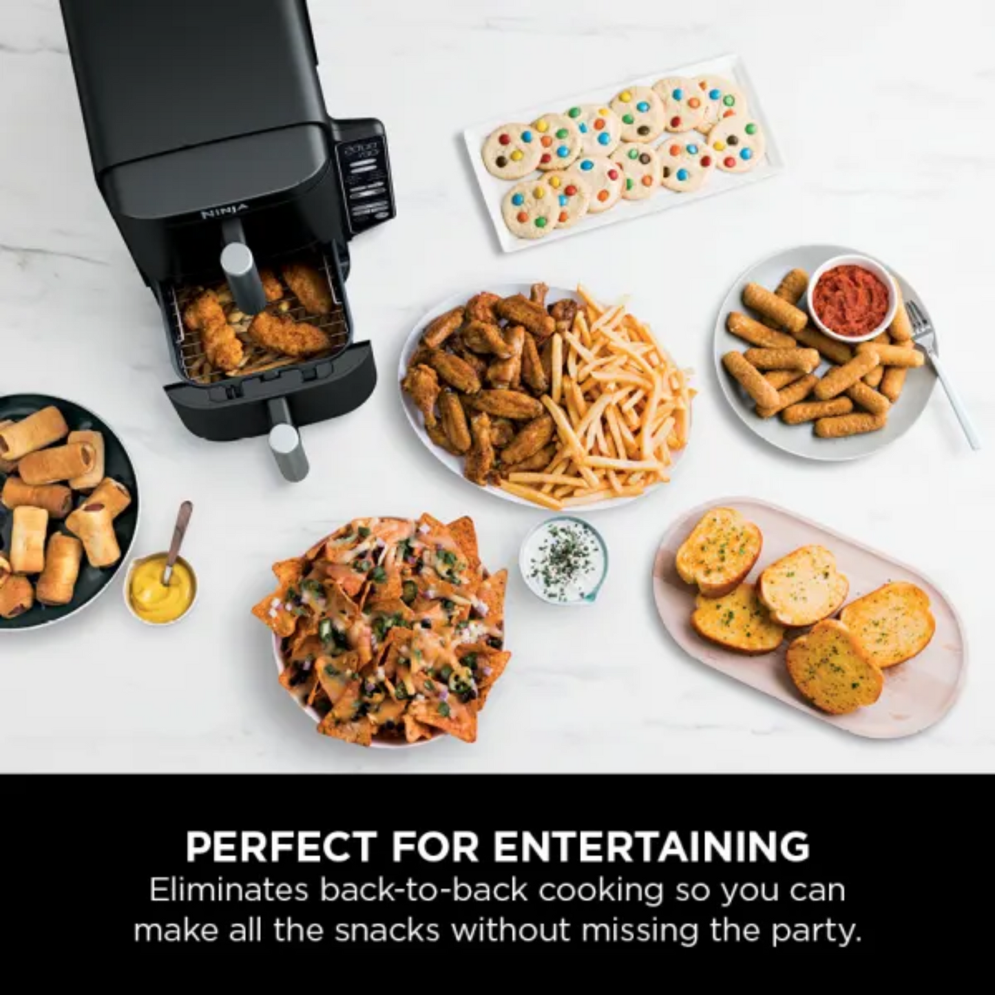 Ninja Double Stack 2-Drawer Air Fryer 7.6L – SL300UK