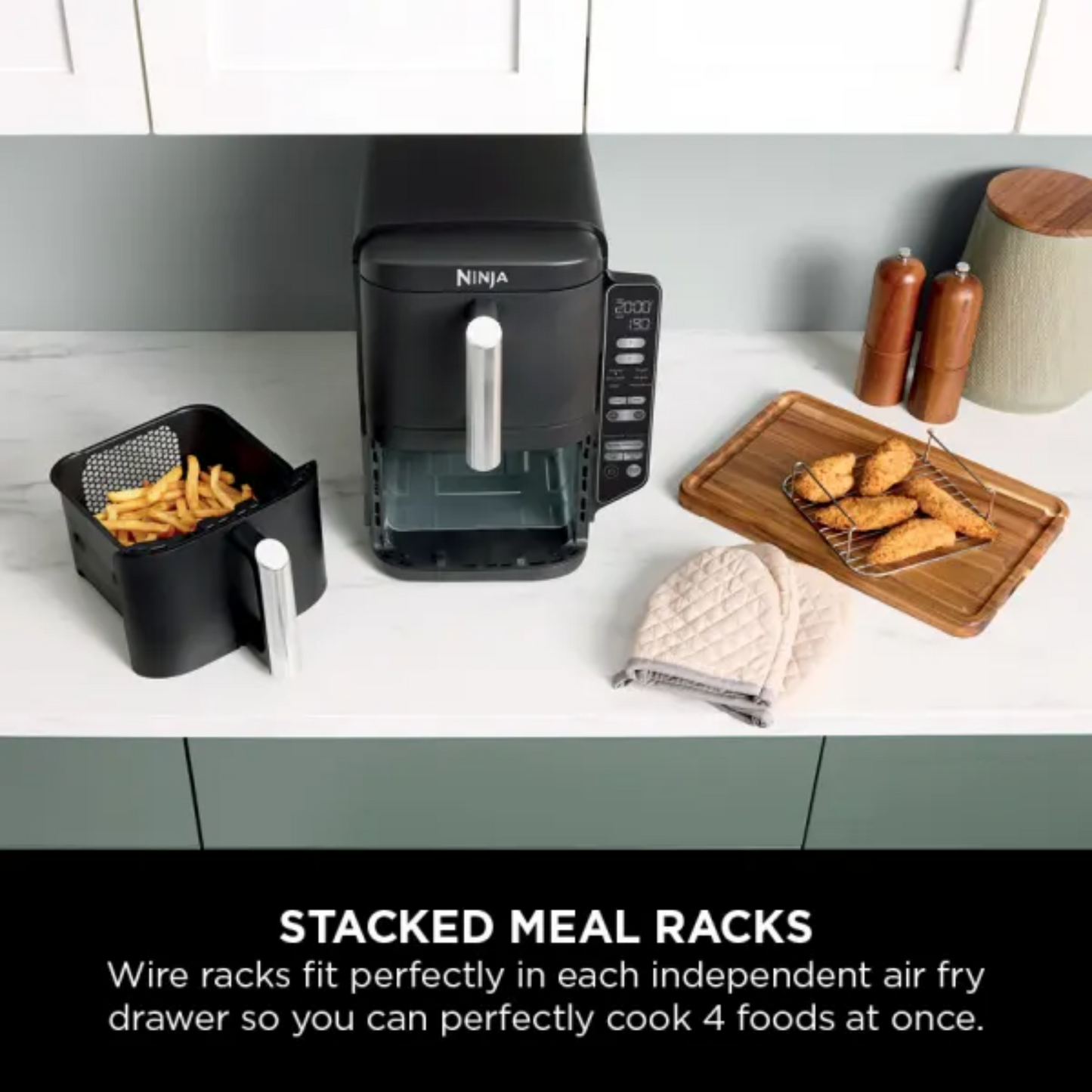 Ninja Double Stack 2-Drawer Air Fryer 7.6L – SL300UK