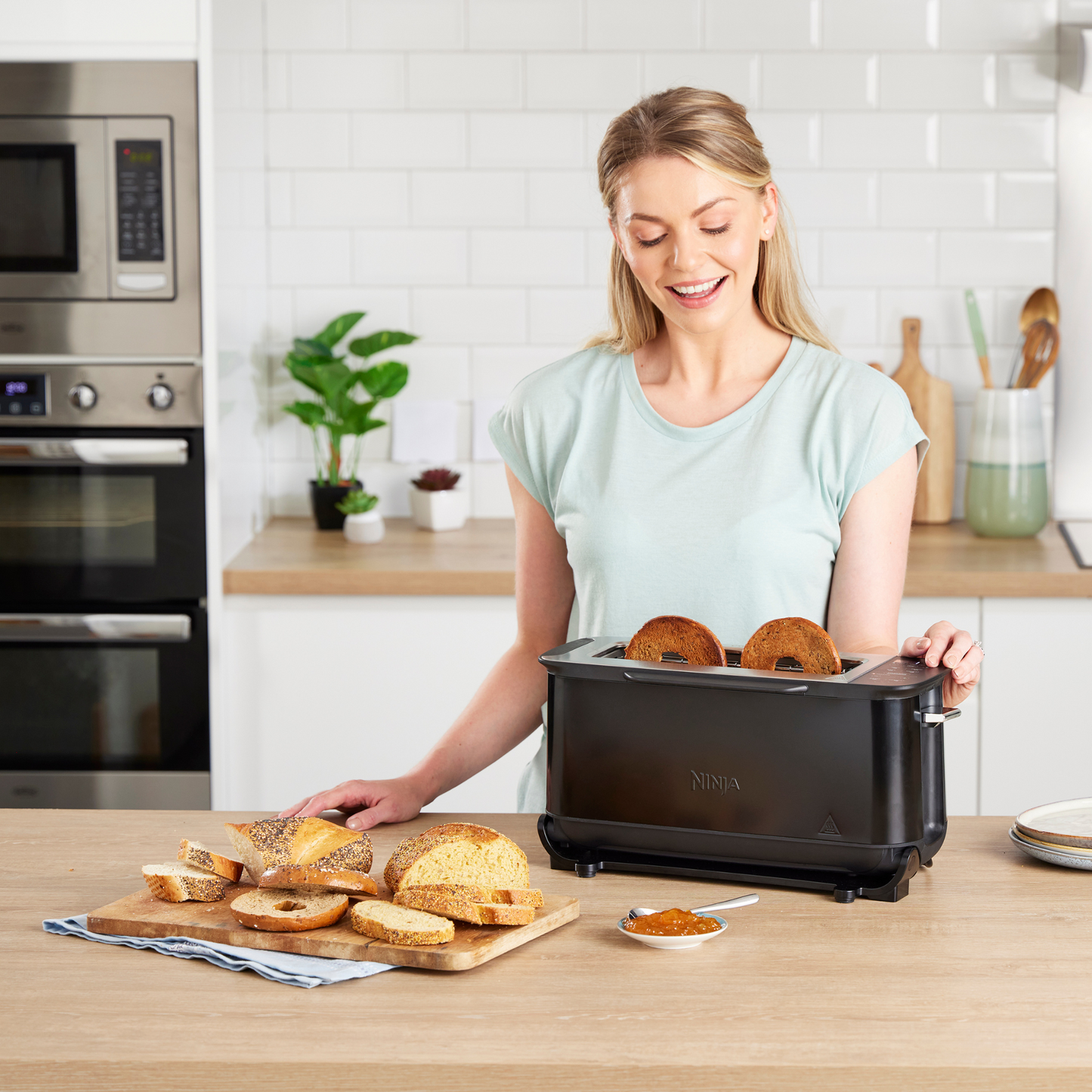 Ninja Foodi 3-in-1 Toaster, Grill & Panini Press [Black] ST200UK