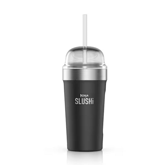Ninja SLUSHi Insulated Bubble Cup with Lid & Straw – Black XSKBBLBKEUK
