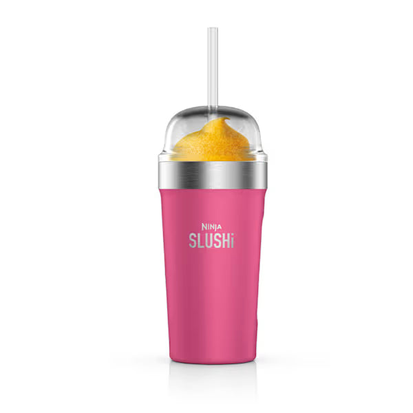 Ninja SLUSHi Insulated Bubble Cup with Lid & Straw – Bright Pink XSKBBLBPEUK