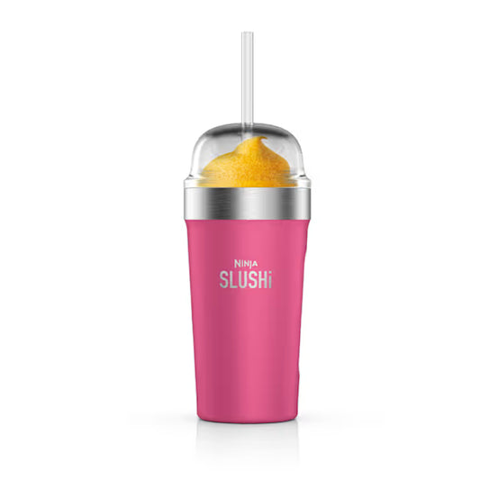 Ninja SLUSHi Insulated Bubble Cup with Lid & Straw – Bright Pink XSKBBLBPEUK