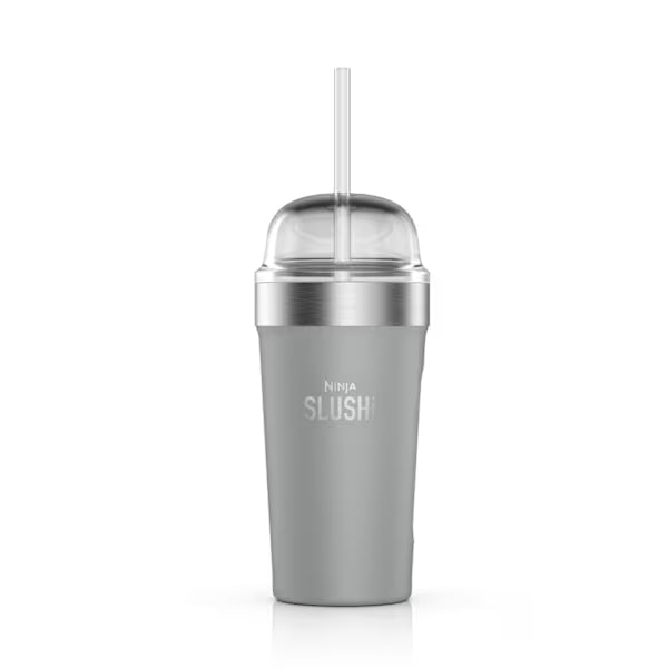 Ninja SLUSHi Insulated Bubble Cup with Lid & Straw – Grey XSKBBLGREUK