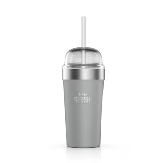 Ninja SLUSHi Insulated Bubble Cup with Lid & Straw – Grey XSKBBLGREUK