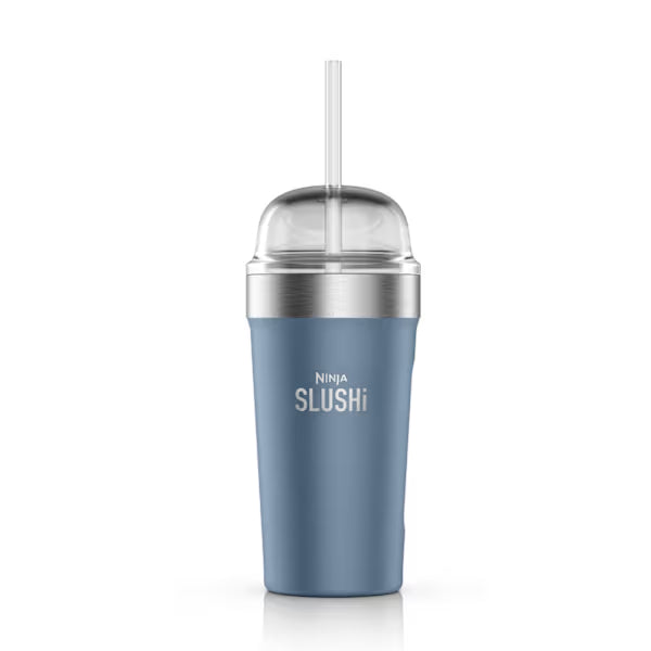 Ninja SLUSHi Insulated Bubble Cup with Lid & Straw – Denim Blue XSKBBLNDEUK