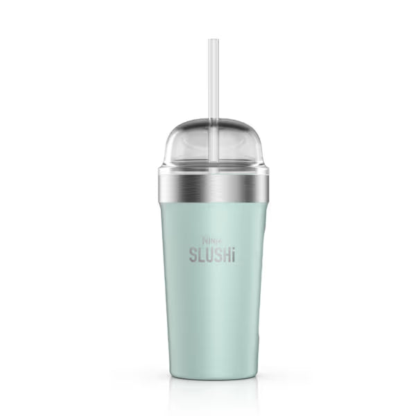 Ninja SLUSHi Insulated Bubble Cup with Lid & Straw – Sea Glass XSKBBLSGEUK