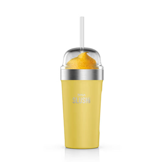 Ninja SLUSHi Insulated Bubble Cup with Lid & Straw – Yellow XSKBBLYLEUK