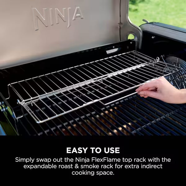 Ninja FlexFlame Expandable Roast & Smoke Rack  XSKFLDINDRKEUK