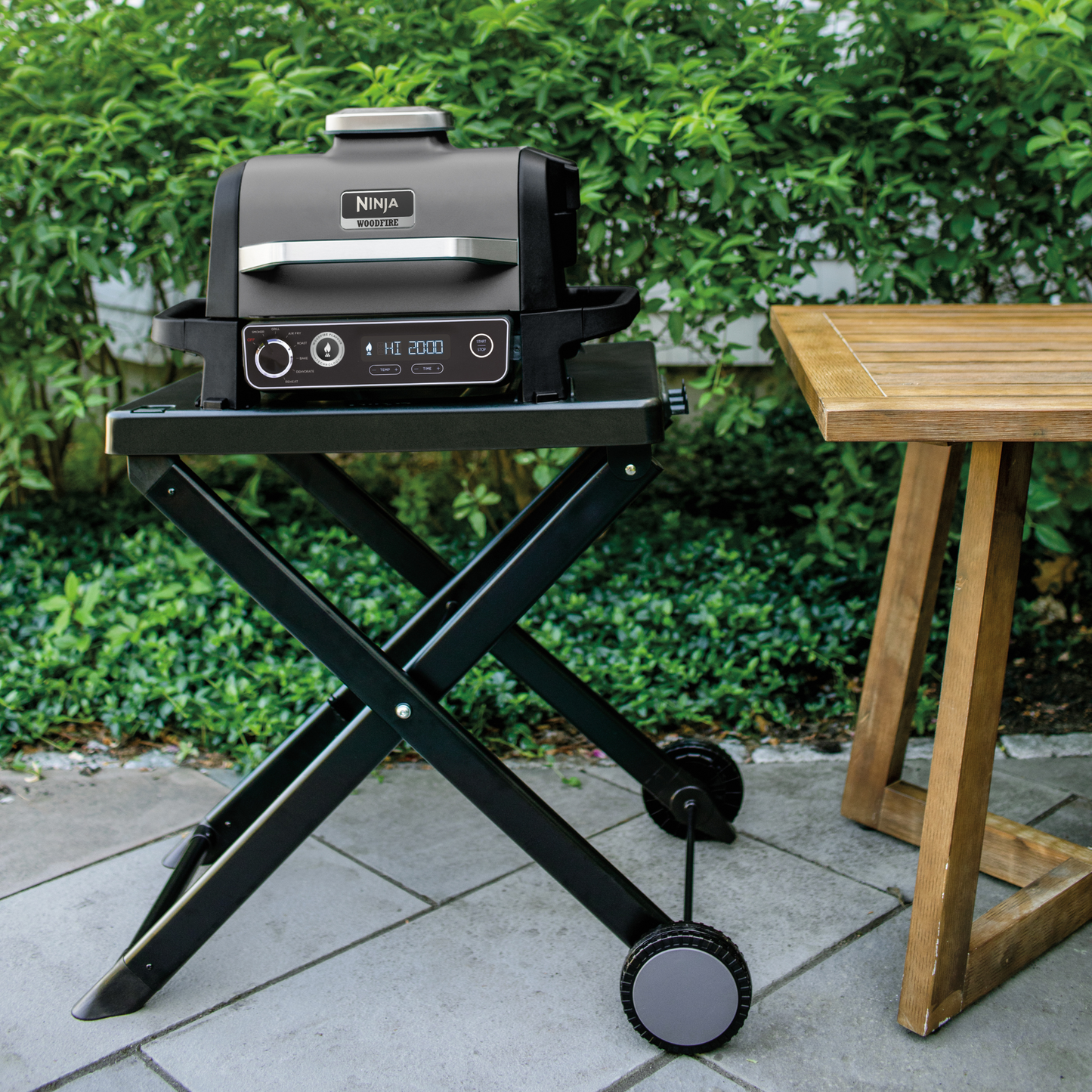 Ninja Woodfire Electric BBQ Grill Stand - OG701UK