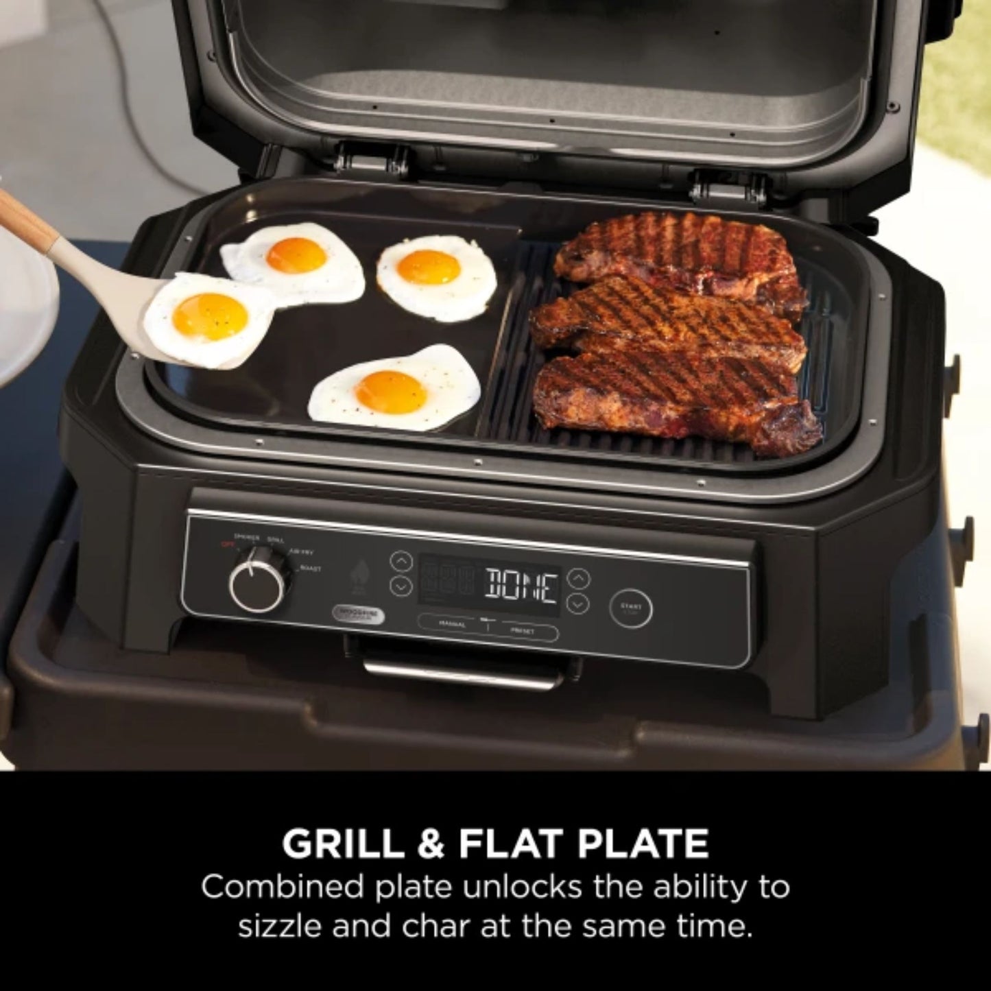 Ninja Woodfire XL Grill & Flat Plate