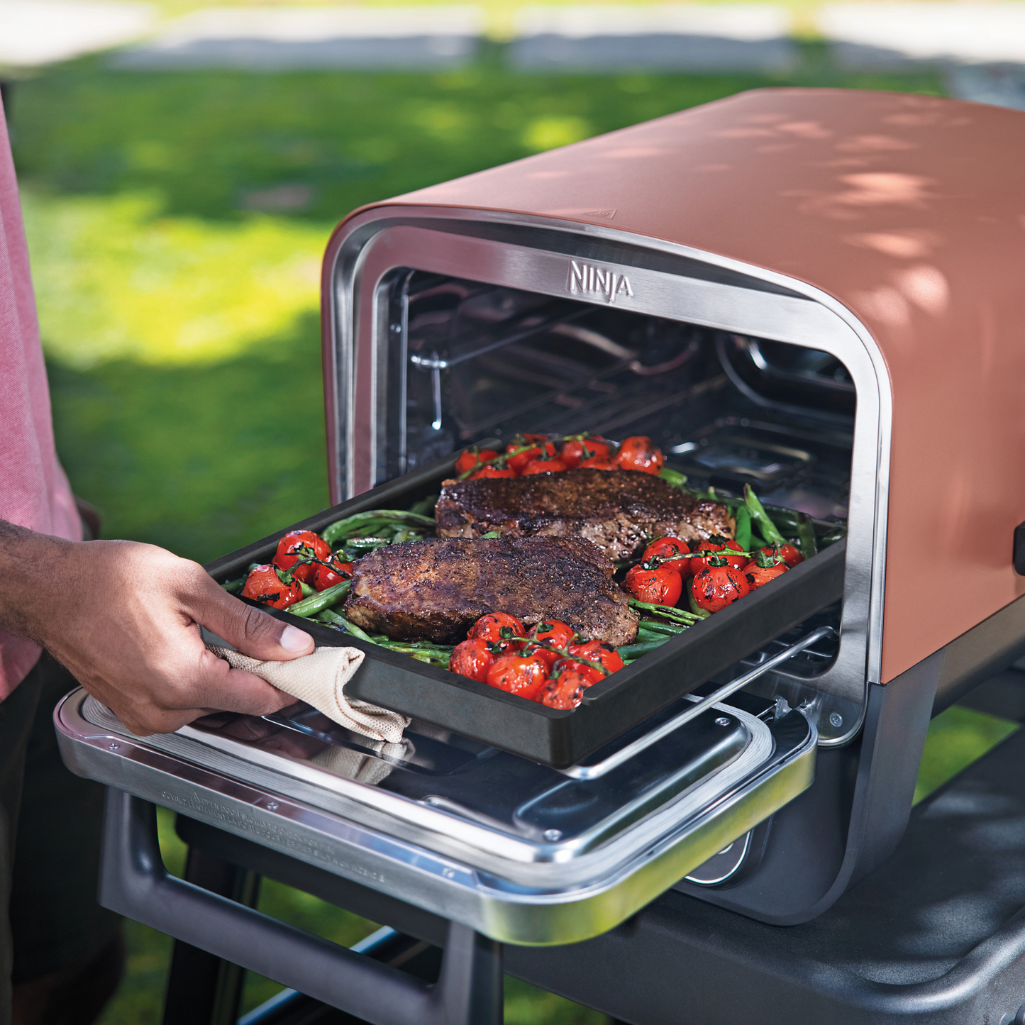 Ninja Woodfire Outdoor Oven Cast Iron Tray