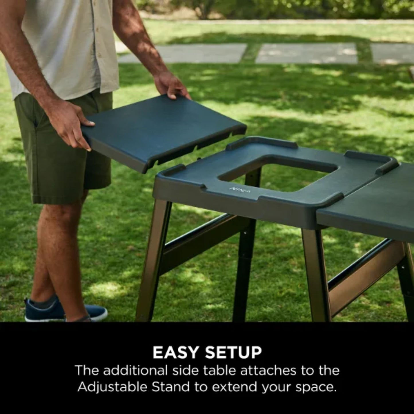 Ninja Woodfire Additional Side Table