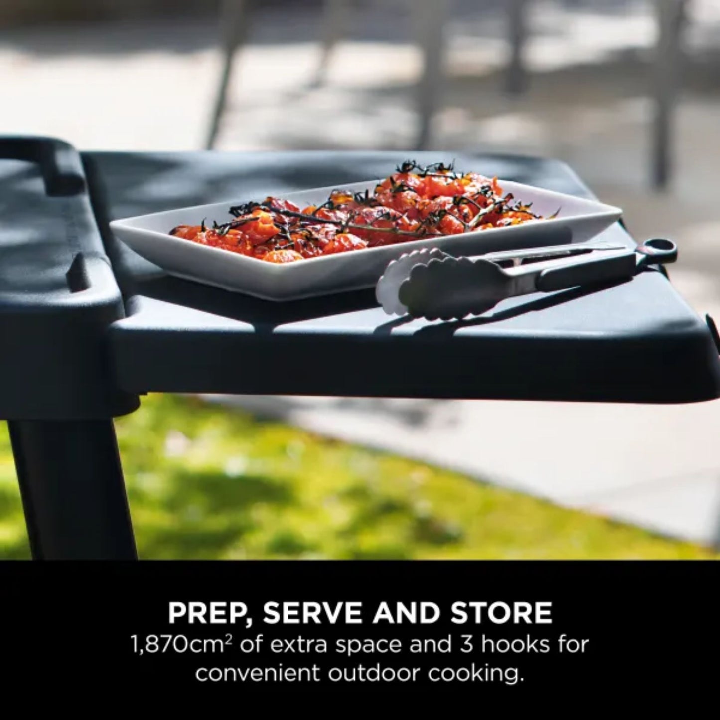 Ninja Woodfire Additional Side Table