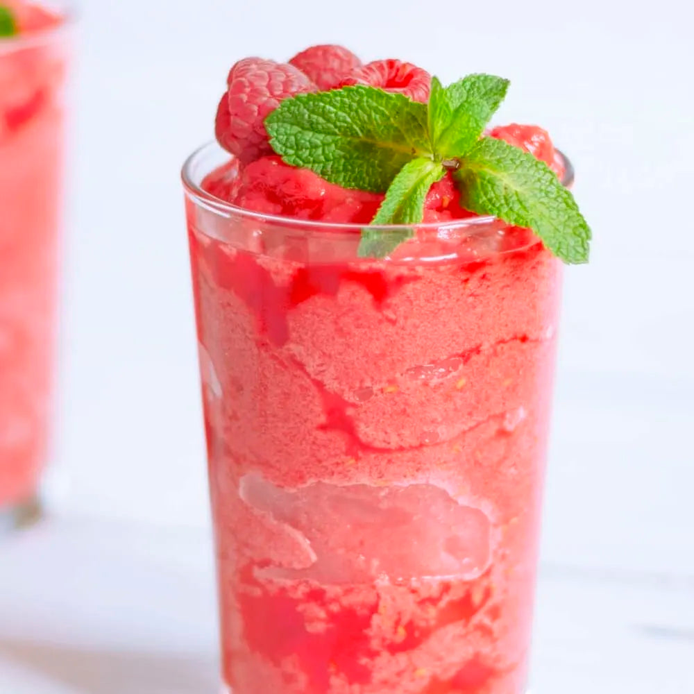 Raspberry Lemonade Slushie
