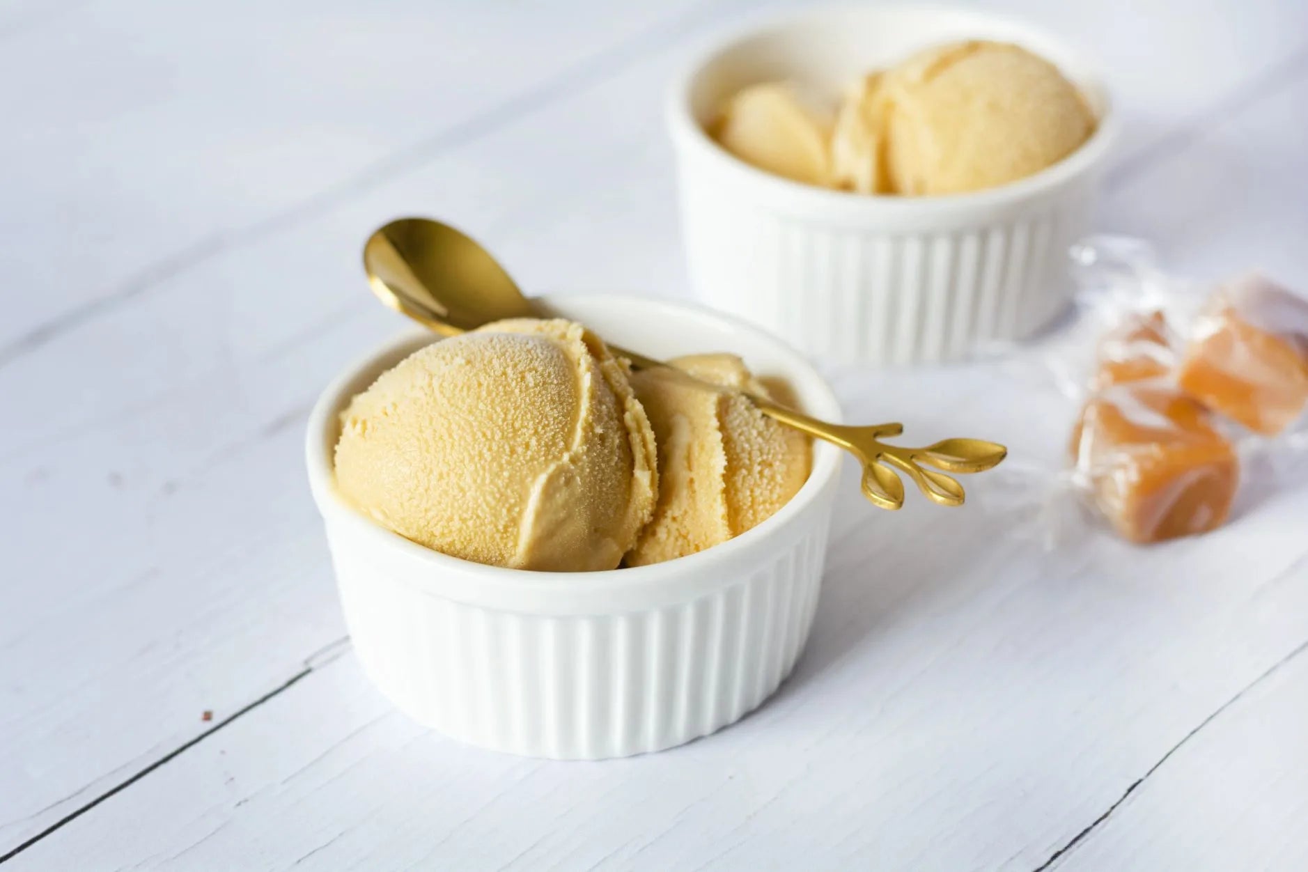 Salted Butter Caramel Icecream