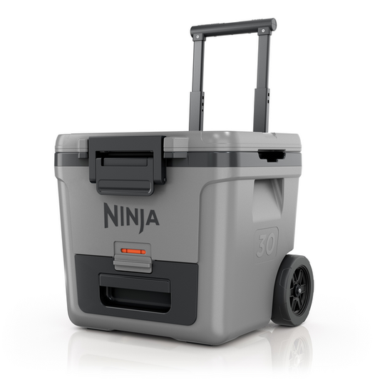 Ninja FrostVault 30QT/28L Wheeled Cooler with Dry Zone, Slate Grey FB230UKGY